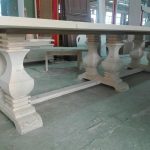 izrada nameštaja - veliki trpezarijski sto - restauracija namestaja